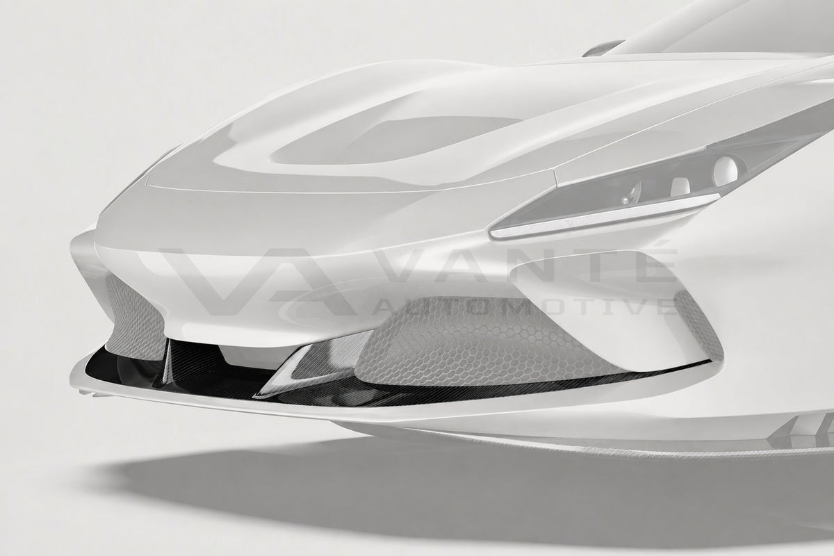 Ferrari F8 Tributo Carbon Fibre Front Lip