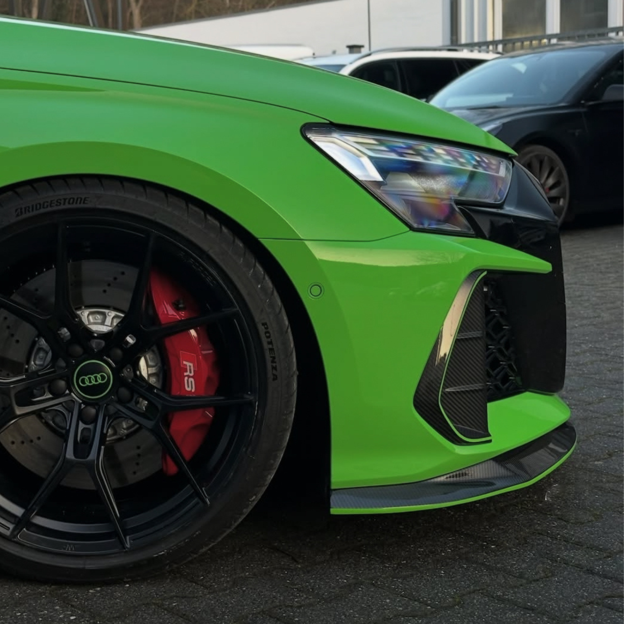 Audi RS3 8Y.5 Carbon Fiber Front Splitter image 5