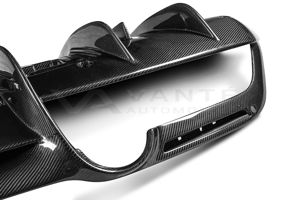 Ferrari F8 Tributo Carbon Fibre Rear Diffuser
