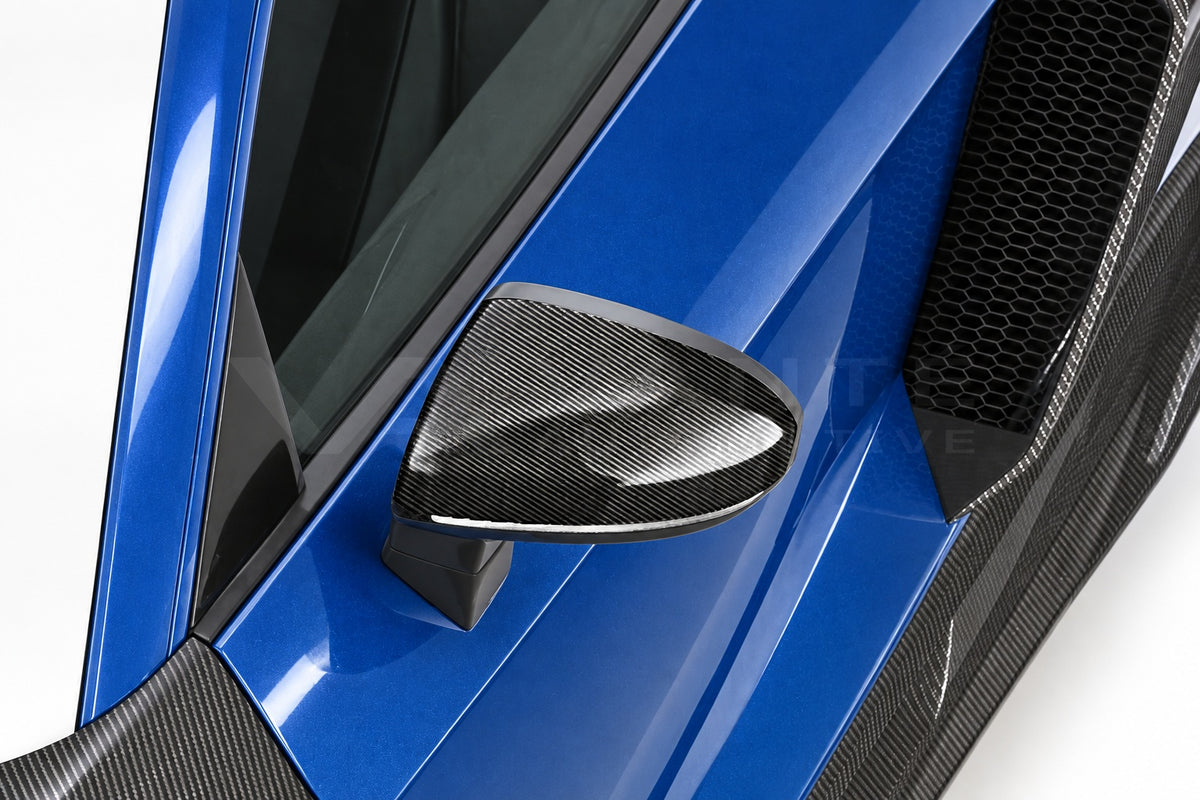 Audi R8 Mk2.5 Carbon Fibre Mirror Covers (LHD ONLY) – image 3