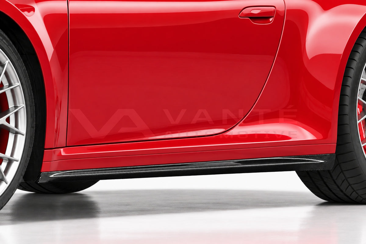 Porsche 911 992.1 Carbon Fibre Side Skirts – image 4
