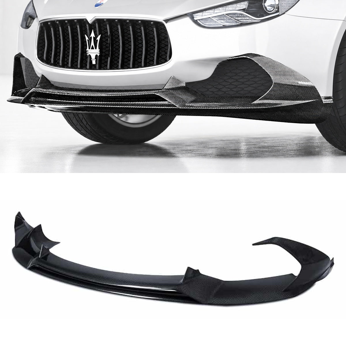 Maserati Ghibli M157 Carbon Fibre Front Lip