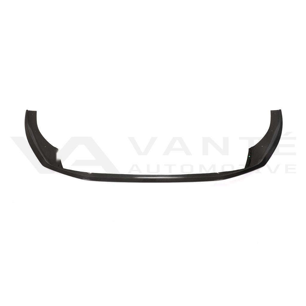 Audi A5 S-Line/S5 B9.5 Labio frontal de fibra de carbono seco