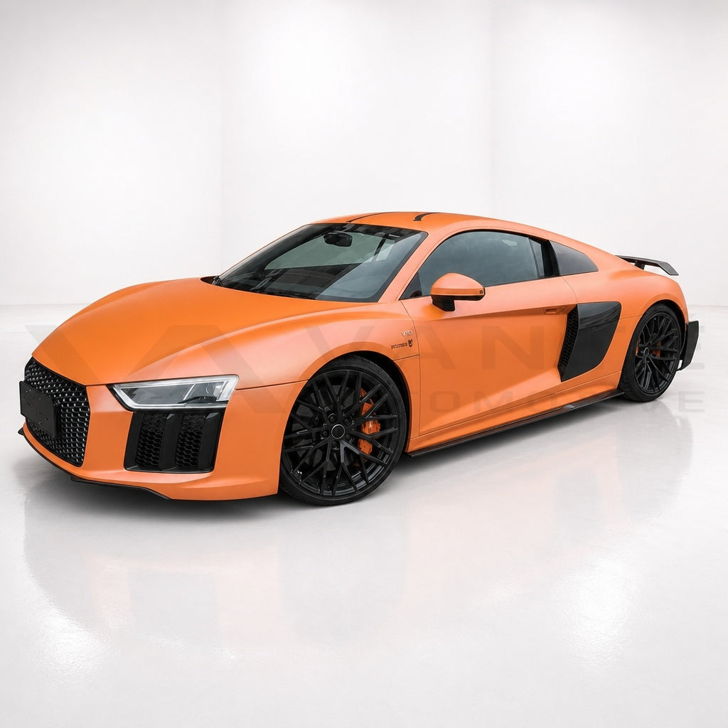Audi R8 4S Prese d'Aria Laterali Paraurti Anteriore in Carbonio