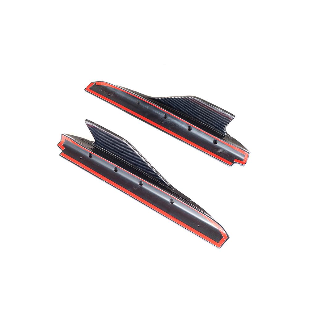 Audi R8 4S Carbon Fiber Side Bumper Fins Blades