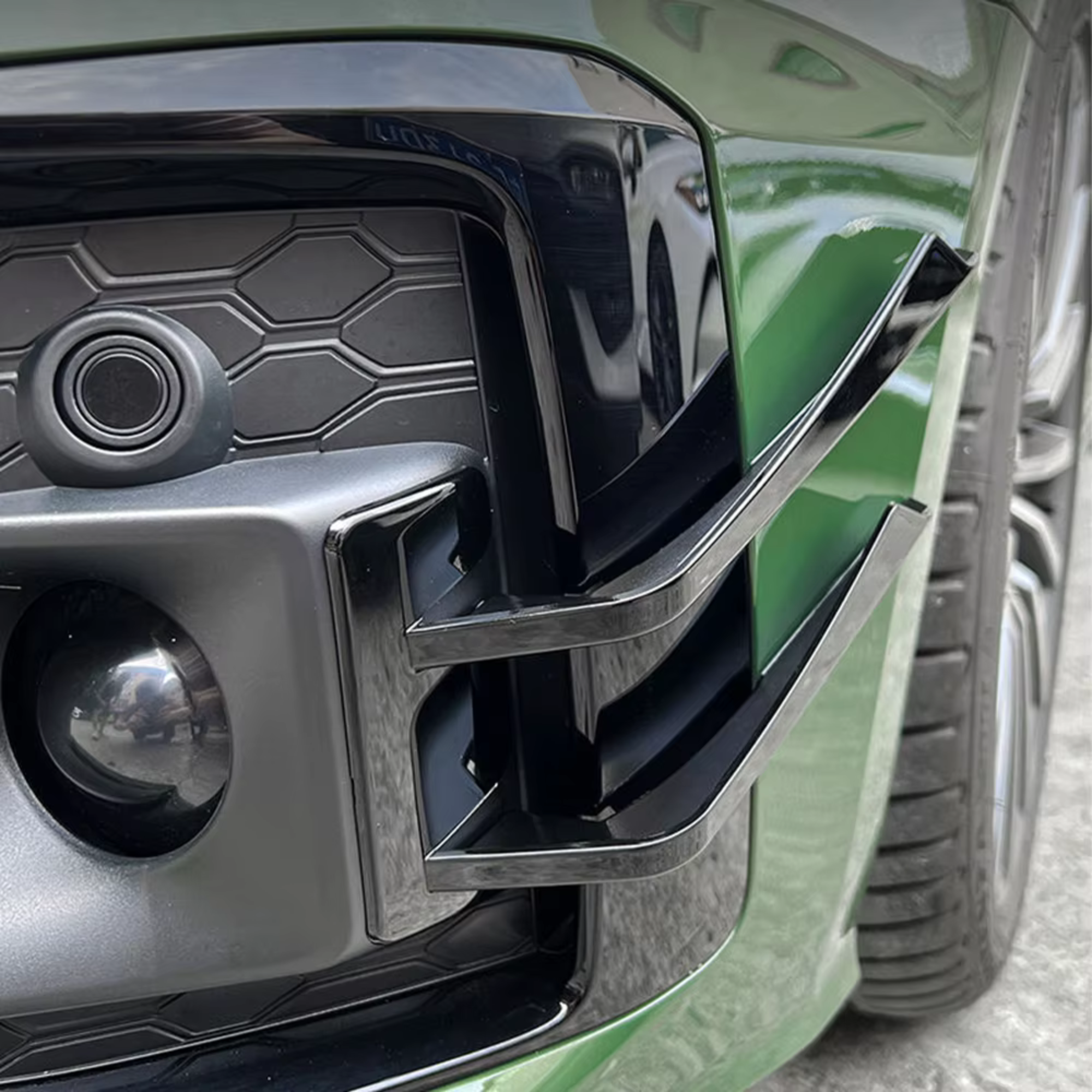 Audi A4/S4 B9.5 Front Bumper Canards/Winglets image 3