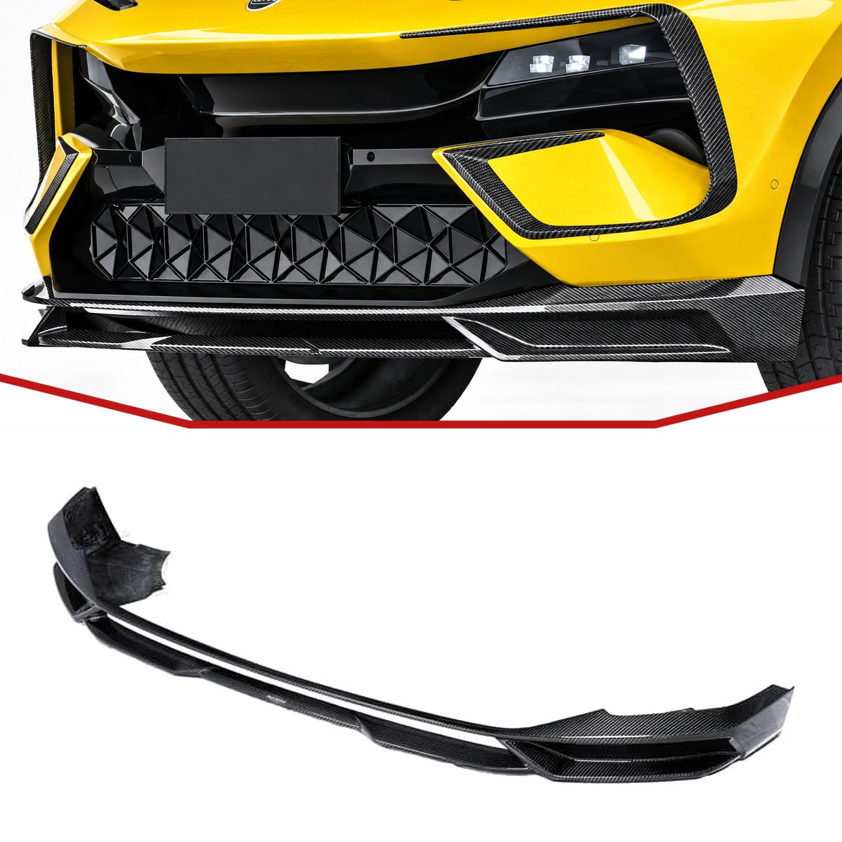 Lotus Eletre Carbon Fibre Front Lip