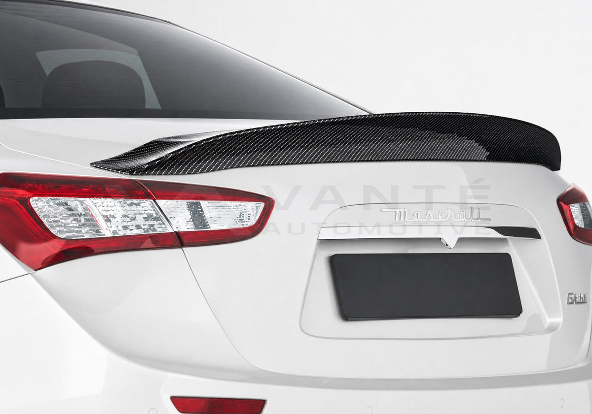 Maserati Ghibli M157 Carbon Fibre Rear Spoiler