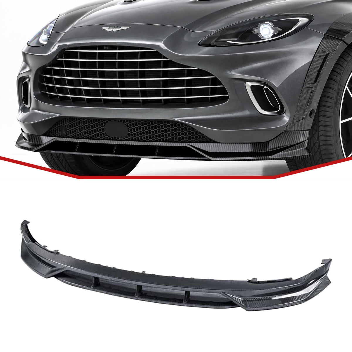 Aston Martin DBX Carbon Fibre Front Lip