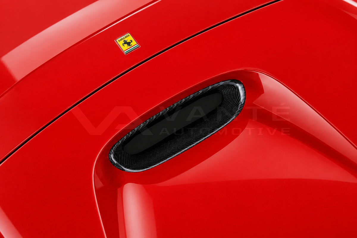 Ferrari F8 Tributo Carbon Fibre Bonnet Air Vent
