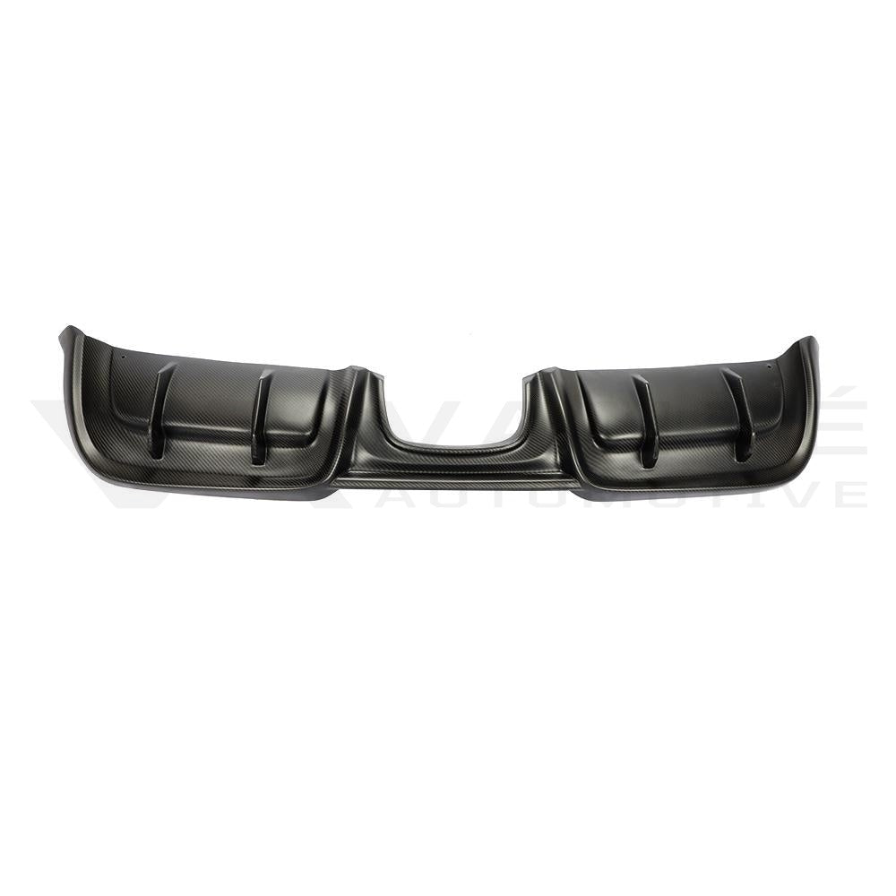 Porsche 718 Boxster/Cayman 982 Matte Dry Carbon Fibre Rear Bumper Diffuser Lip