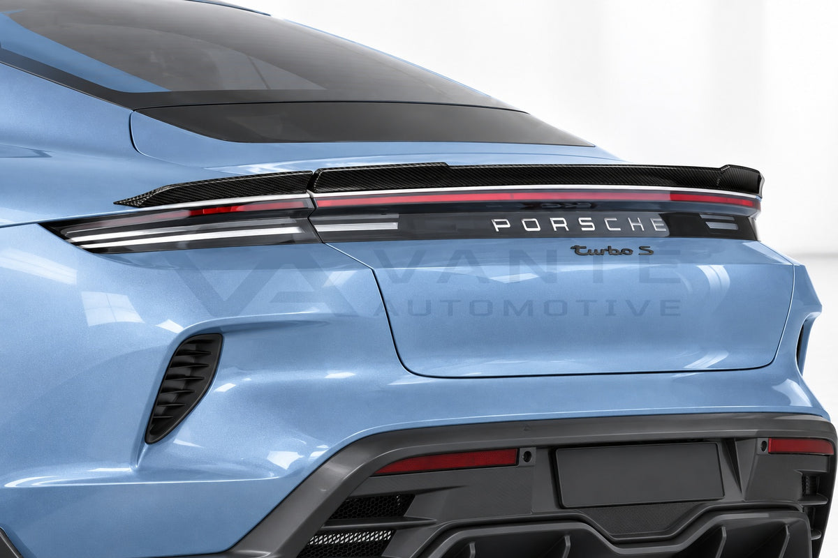 Porsche Taycan (2025+) Carbon Fibre Rear Spoiler – image 2