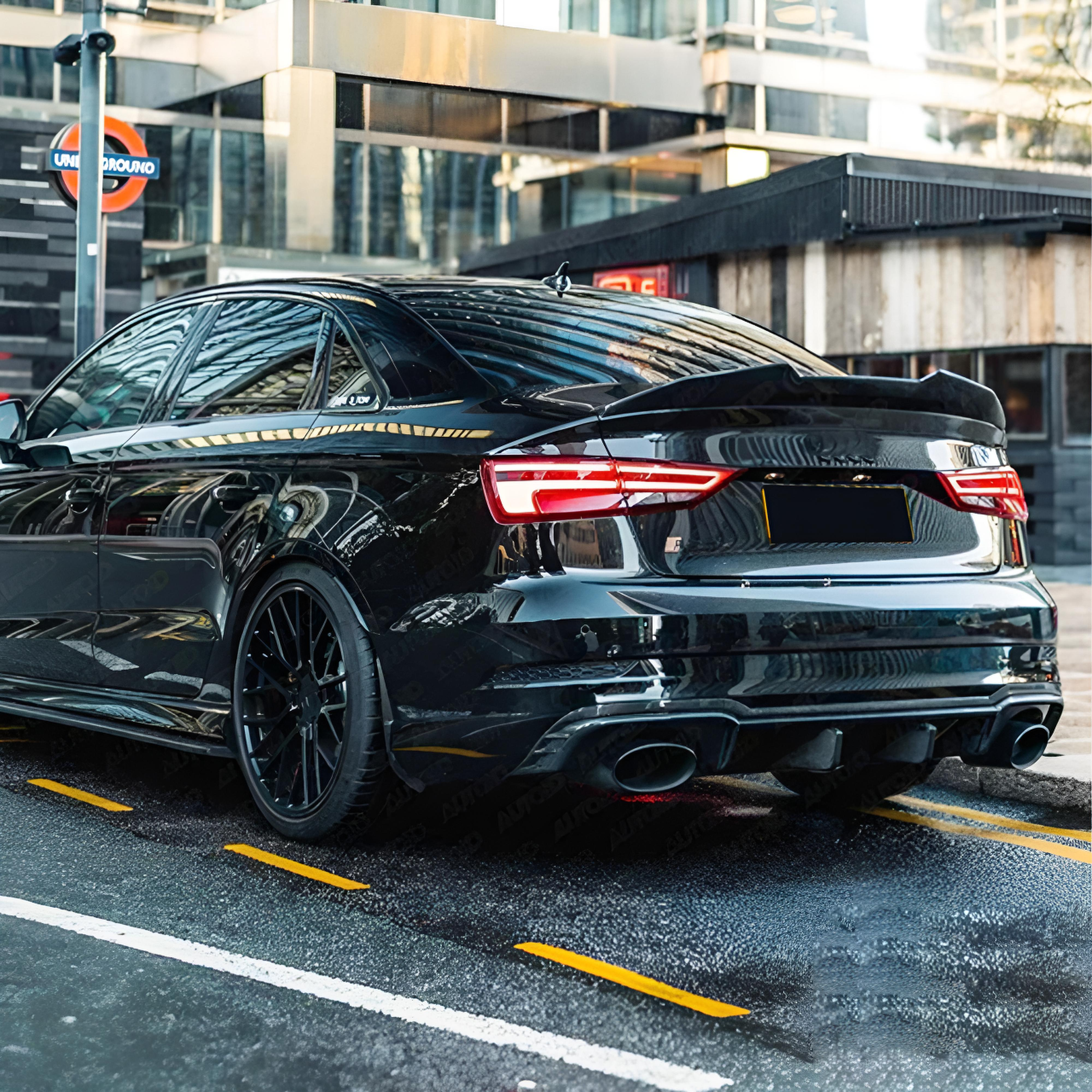 Audi RS3 8V.5 Carbon Fiber Rear Diffuser V2 image 2