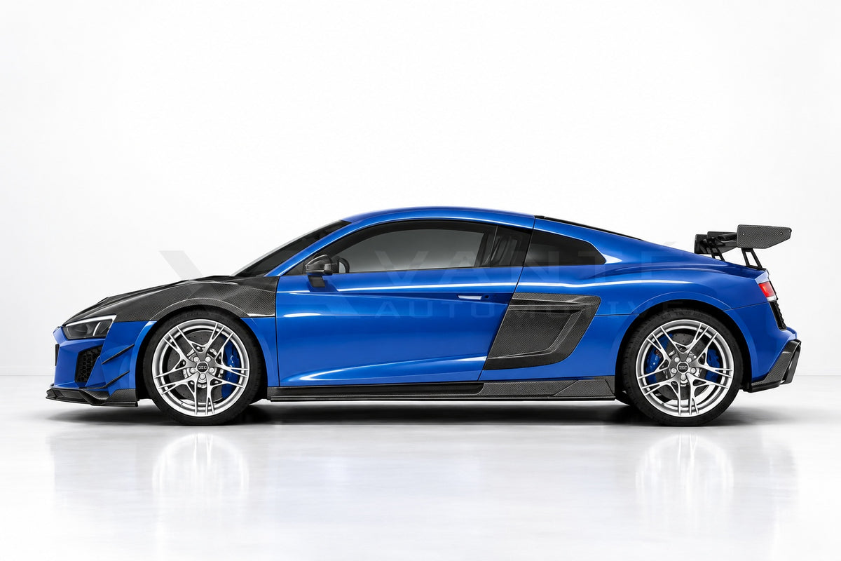 Audi R8 Mk2.5 Prepreg Carbon Fibre Front Lip – image 11