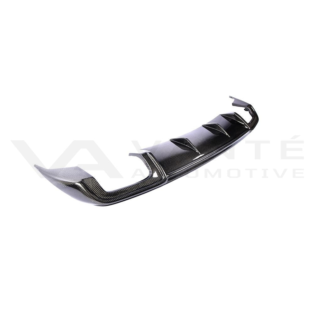 Audi A3 8V.5 Sedan Difusor Trasero de Fibra de Carbono V1