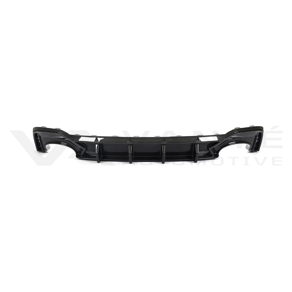 Audi RS6/RS7 C8 Carbon Fiber Rear Bumper Diffuser Lip Splitter