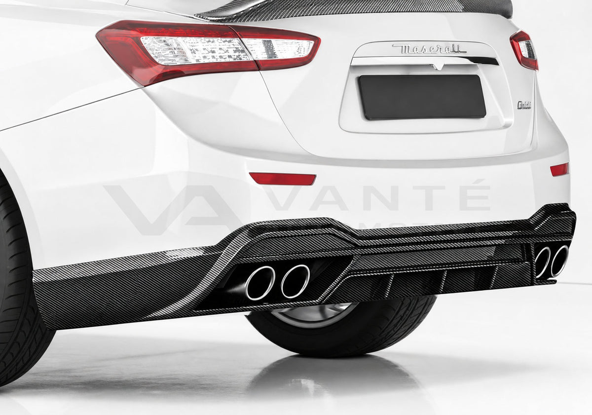 Maserati Ghibli M157 Carbon Fibre Rear Diffuser