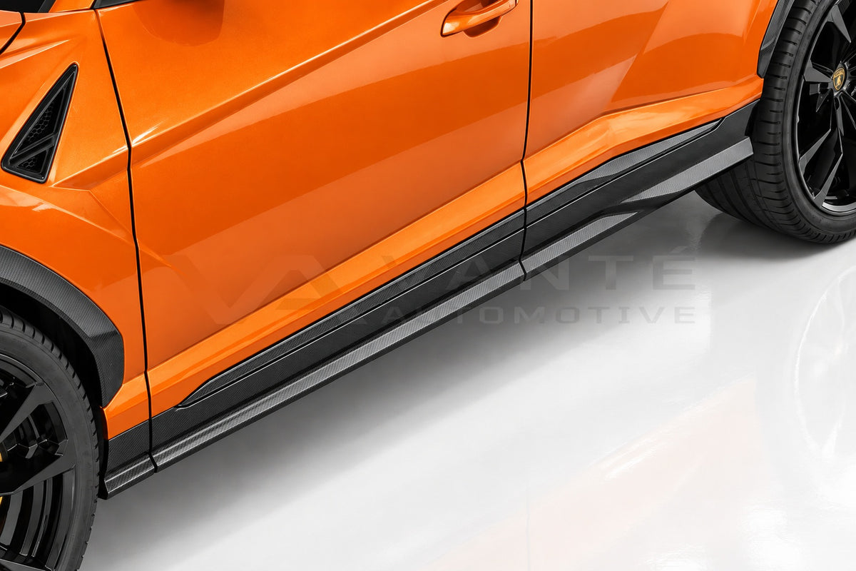 Lamborghini Urus Gen 1 Carbon Fibre Performante Style Side Skirts