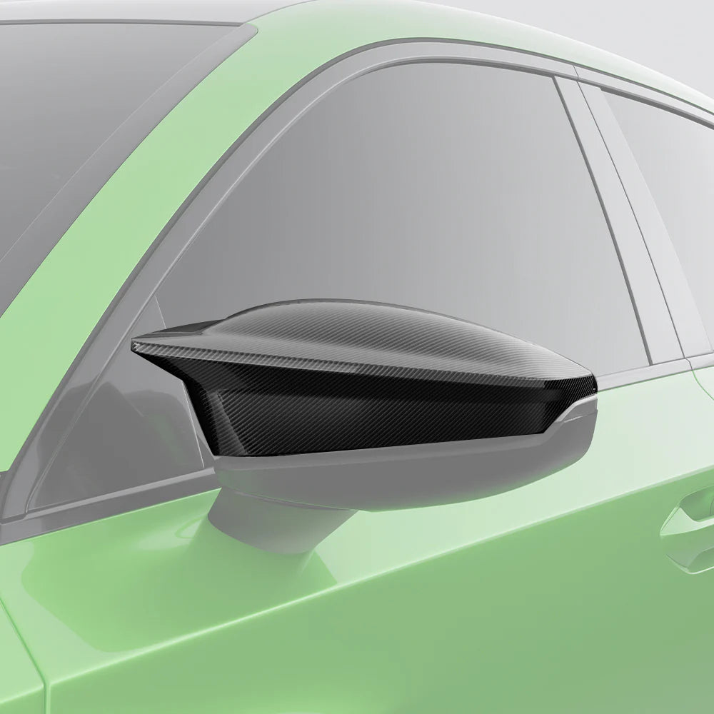 Audi A3/S3/RS3 8Y 8Y.5 FL Carbon Fiber Mirror Caps/Shells OEM+ image 2