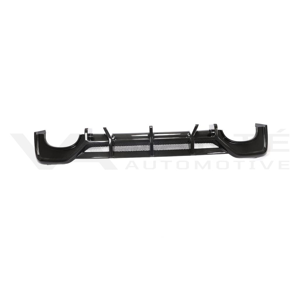 Audi RS6/RS7 C8 Carbon Fiber Rear Bumper Diffuser Lip V2