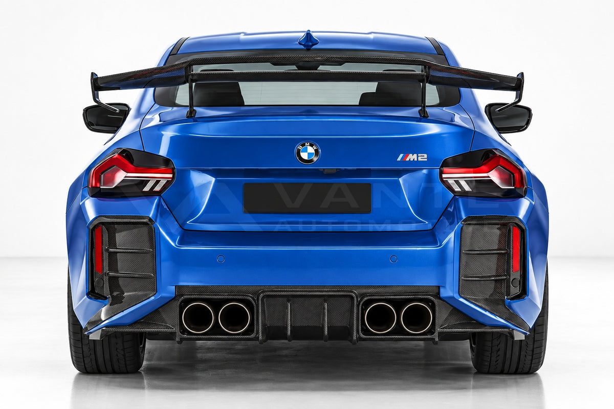 BMW M2 G87 Carbon Fibre Rear Canards – image 3