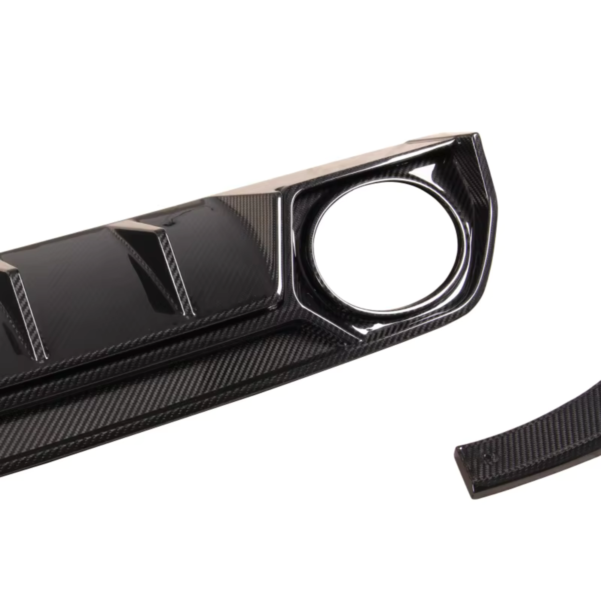 Audi RS3 8Y 2021+ Carbon Fiber Rear Diffuser Kit V2 image 6