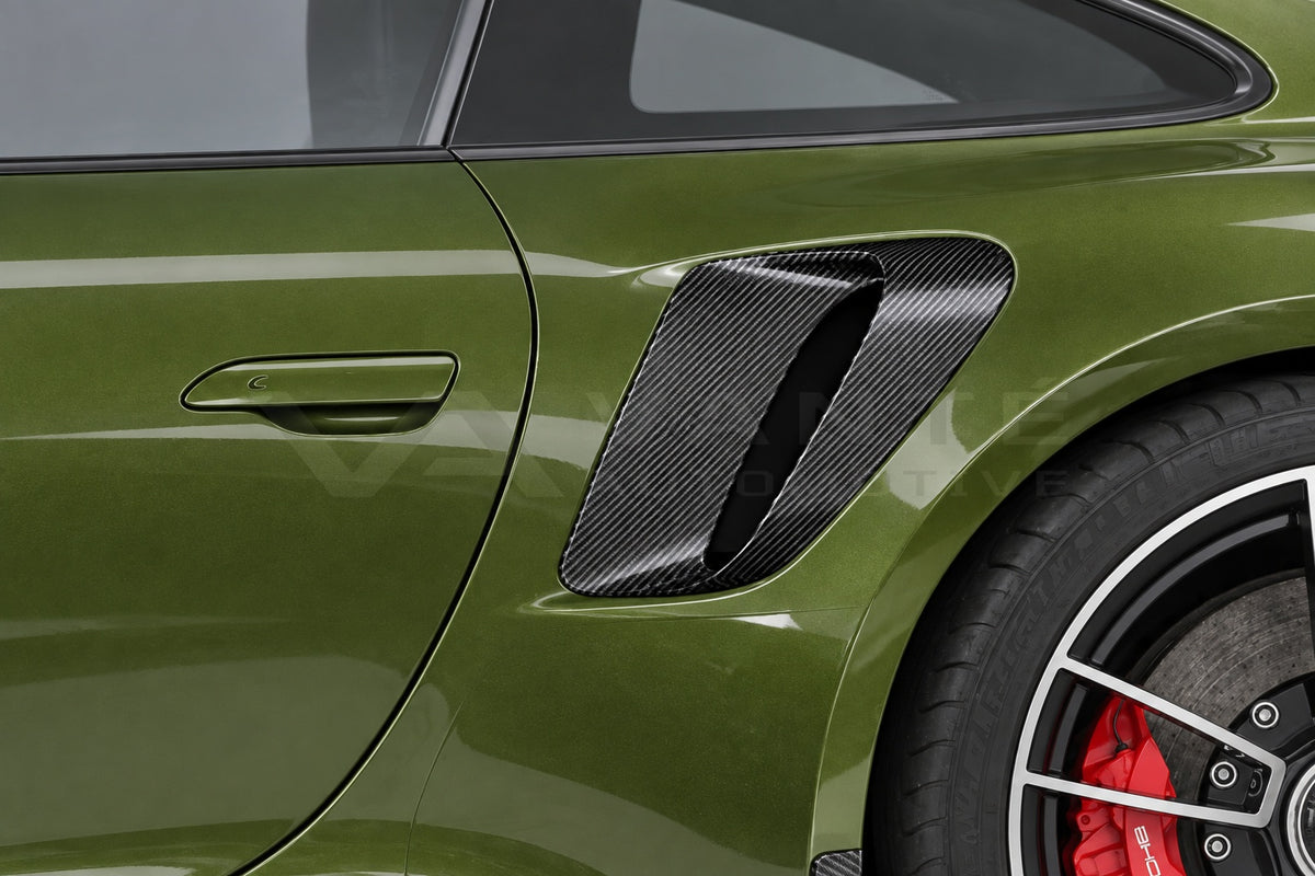 Porsche 911 992.1 Turbo S Carbon Fibre Side Air Intakes – image 2