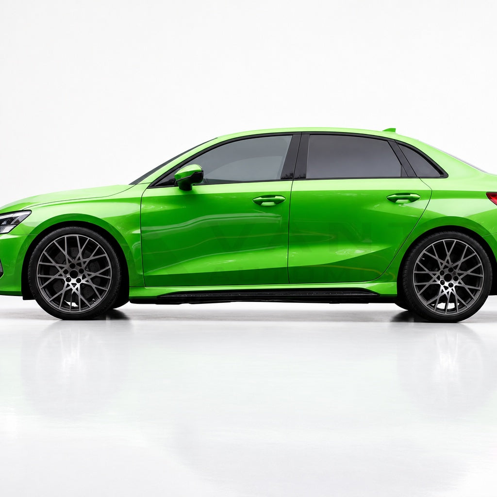 Audi RS3 8Y Minigonne in Carbonio V1
