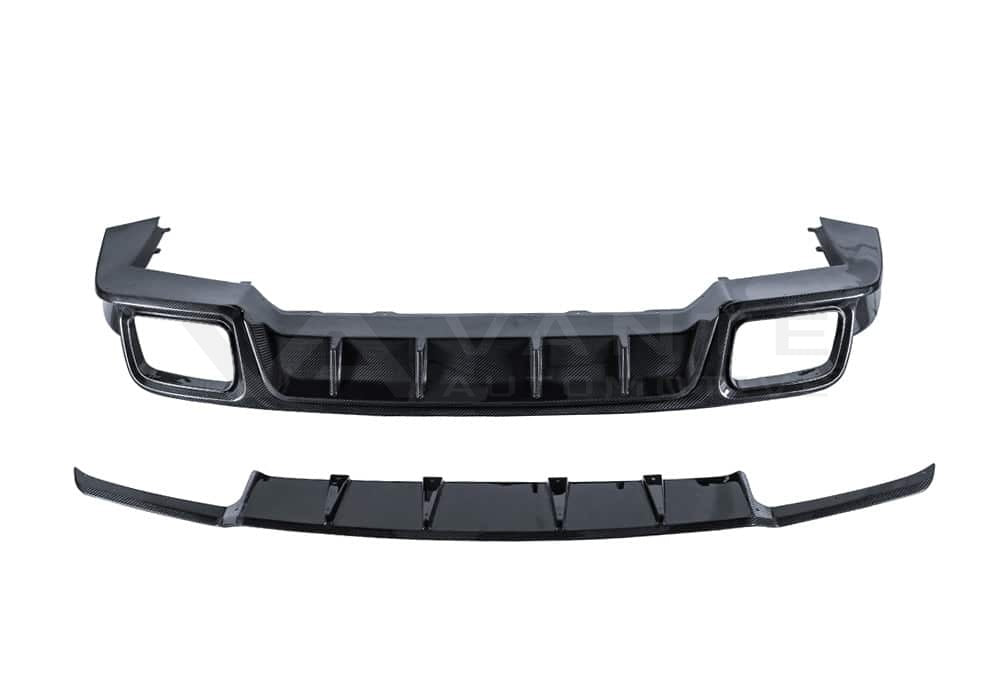 Porsche Cayenne 9YA/9YB Carbon Fibre Rear Diffuser – image 6