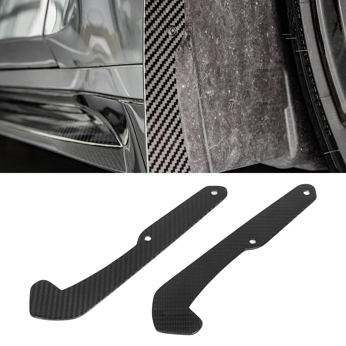 BMW M3 G80 Prepreg Carbon Fibre Front Mud Flaps SOOQOO