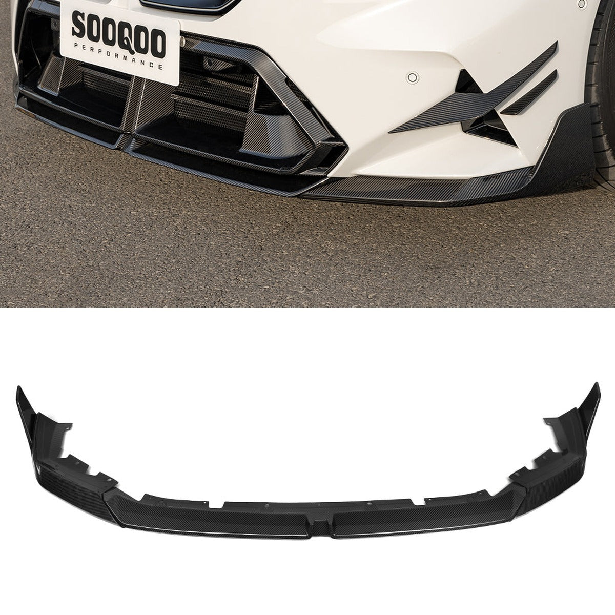 BMW M5 G90 Prepreg Carbon Fibre Front Lip SOOQOO