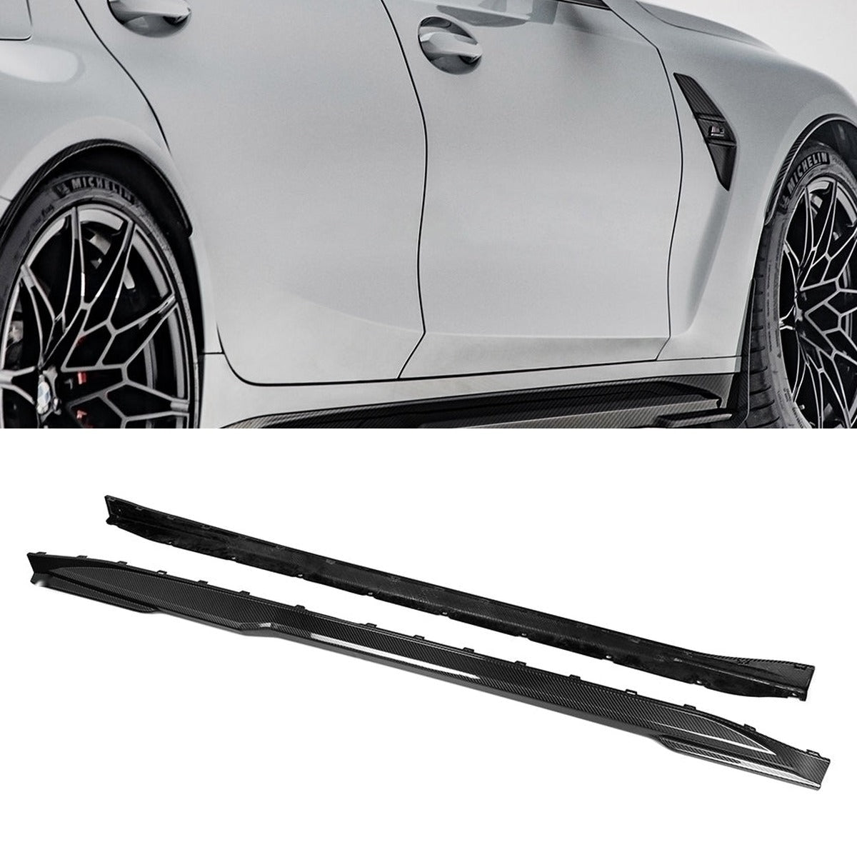 BMW M4 G82 Prepreg Carbon Fibre Side Skirts SOOQOO