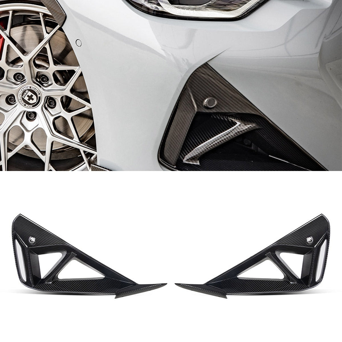 BMW 2 Series G42 Prepreg Carbon Fibre Air Inlets SOOQOO