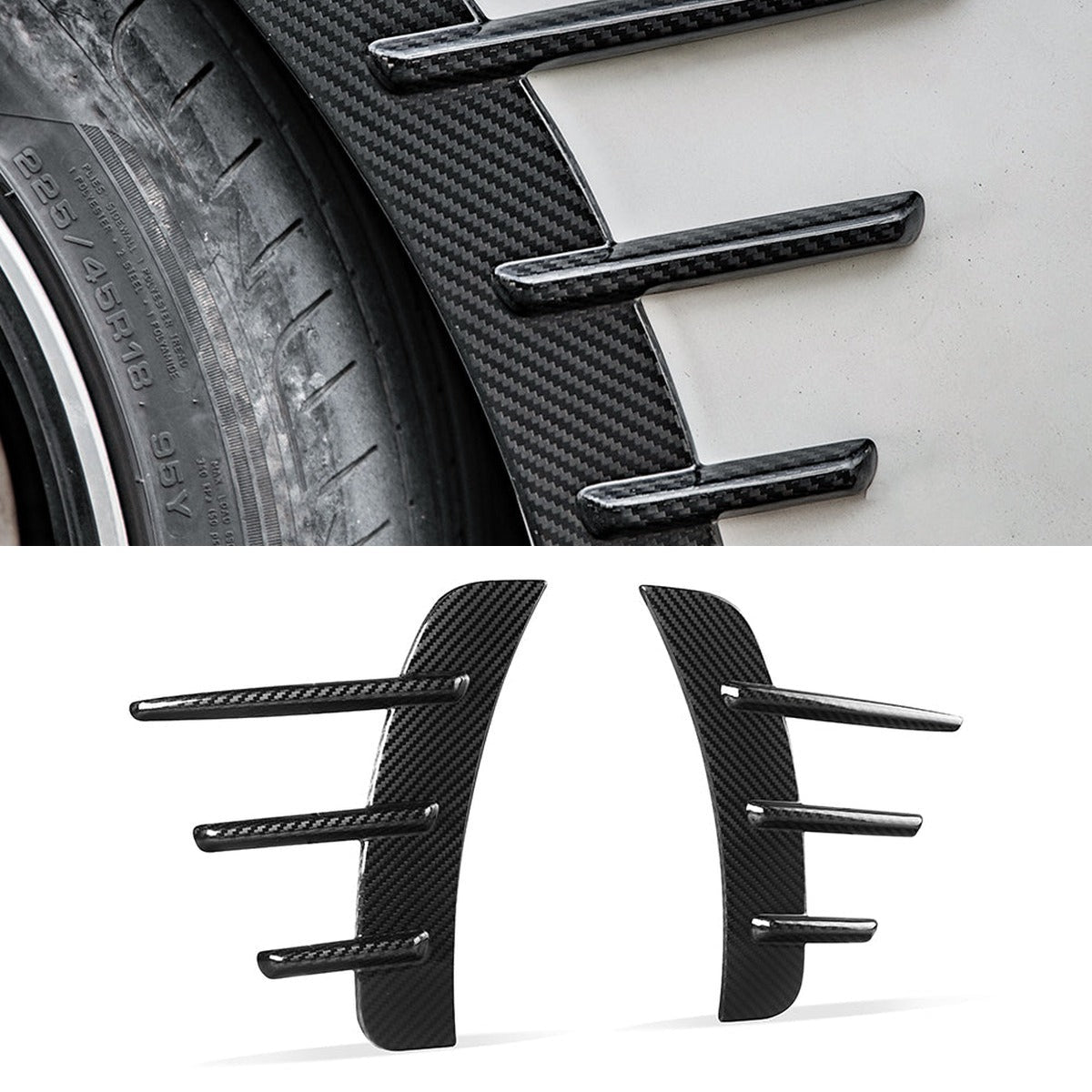 BMW 4 Series G22 Prepreg Carbon Fibre Rear Arch Trims SOOQOO