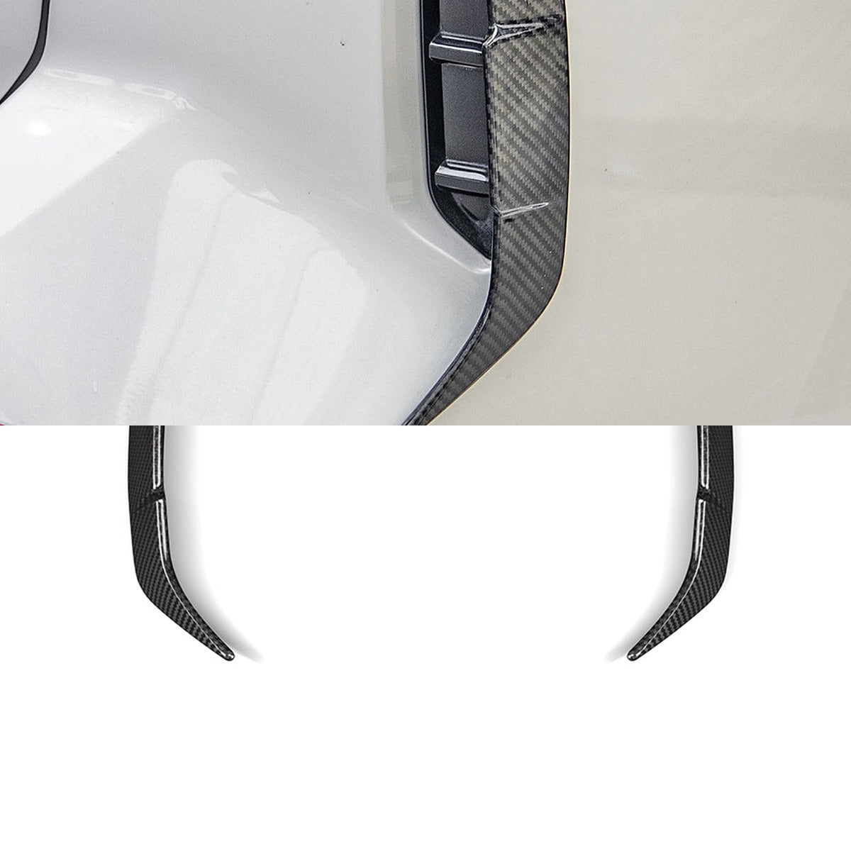 BMW X3 G01 LCI Prepreg Carbon Fibre Rear Bumper Insert SOOQOO