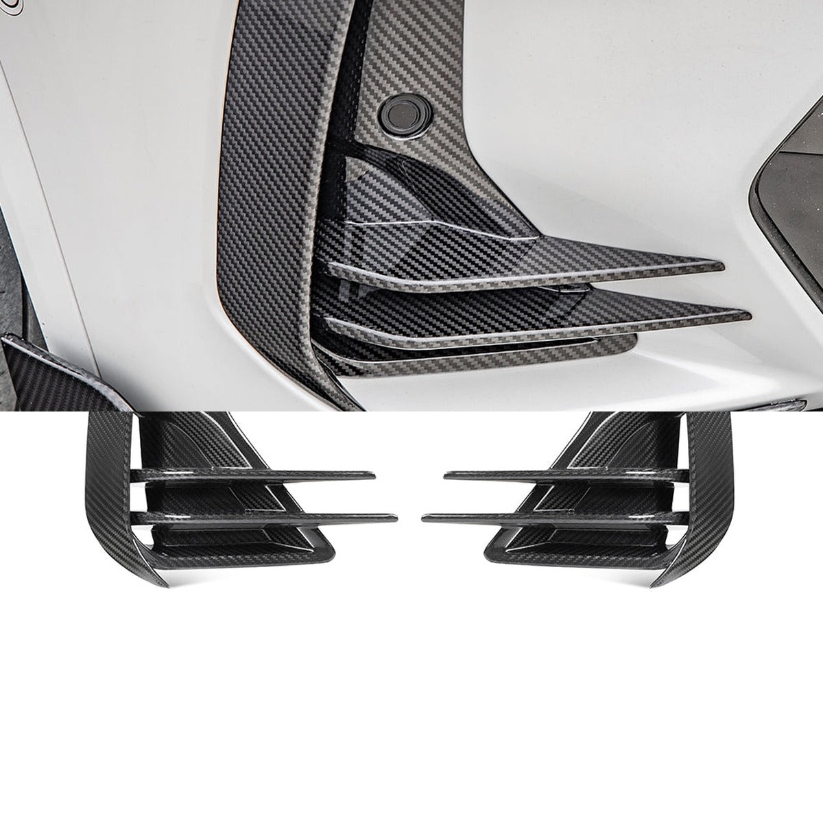 BMW X3 G01 LCI Carbon Fibre Front Vent Trims SOOQOO