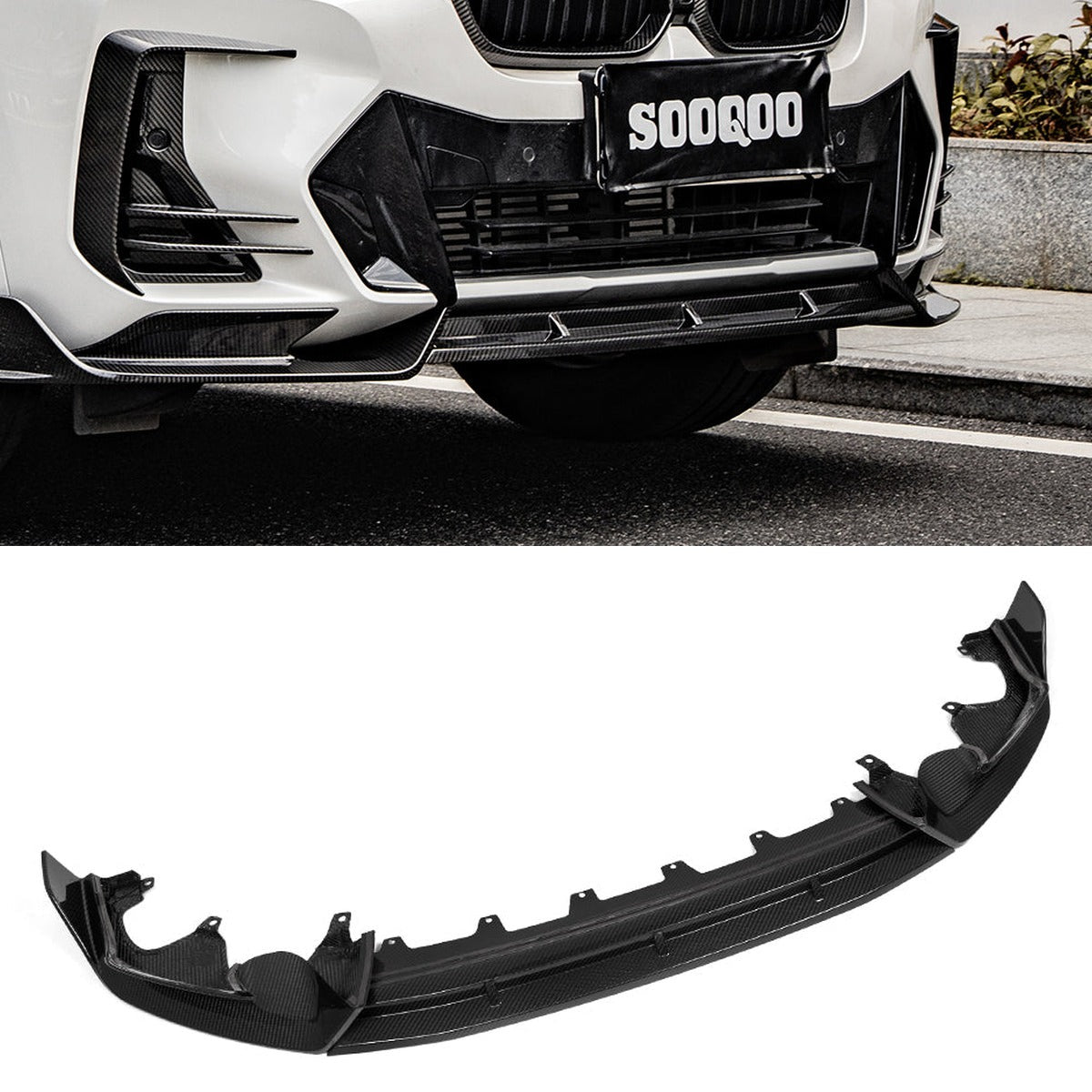 BMW X3 G01 LCI Prepreg Carbon Fibre Front Lip SOOQOO