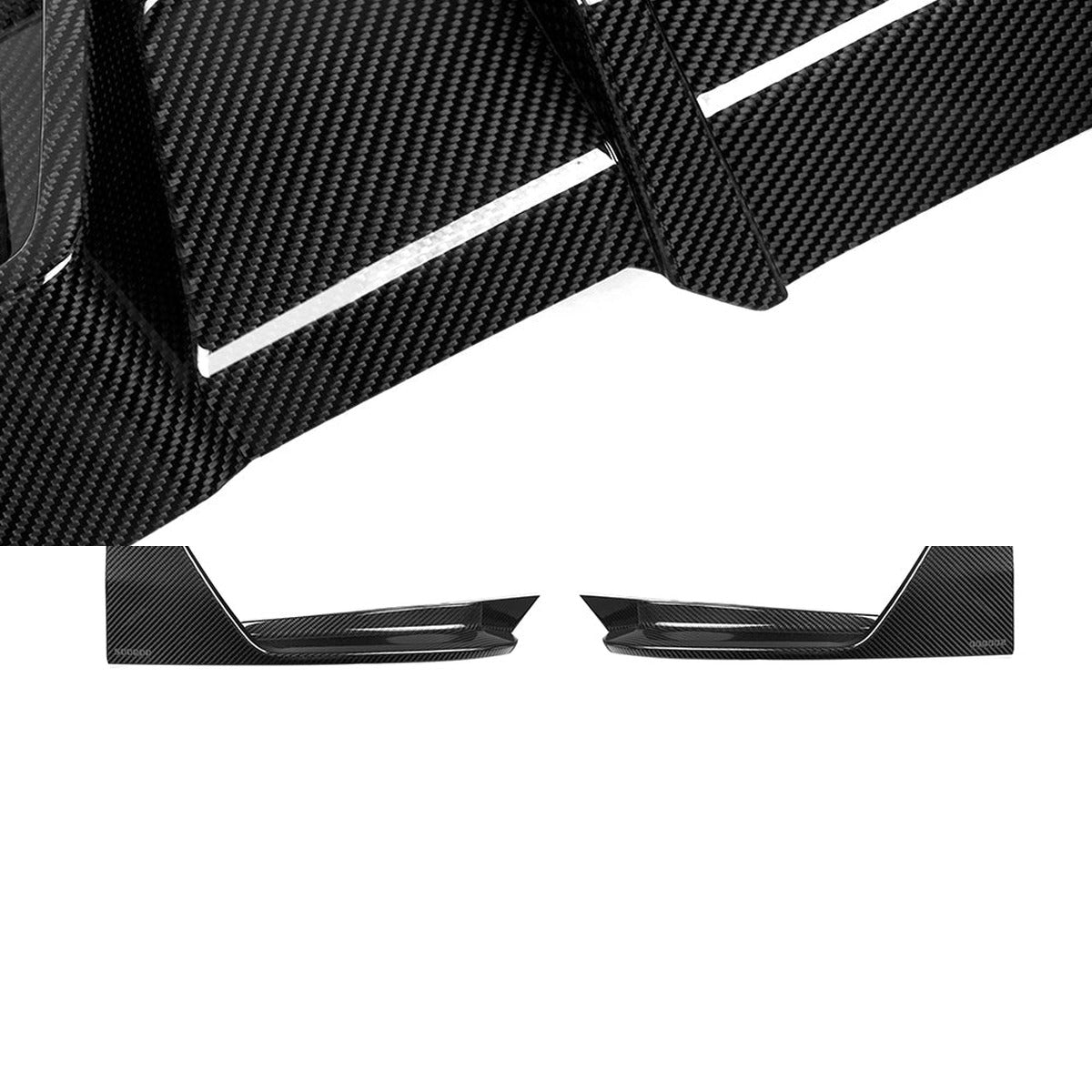 BMW X4M F98 LCI Carbon Fibre Rear Diffuser SOOQOO