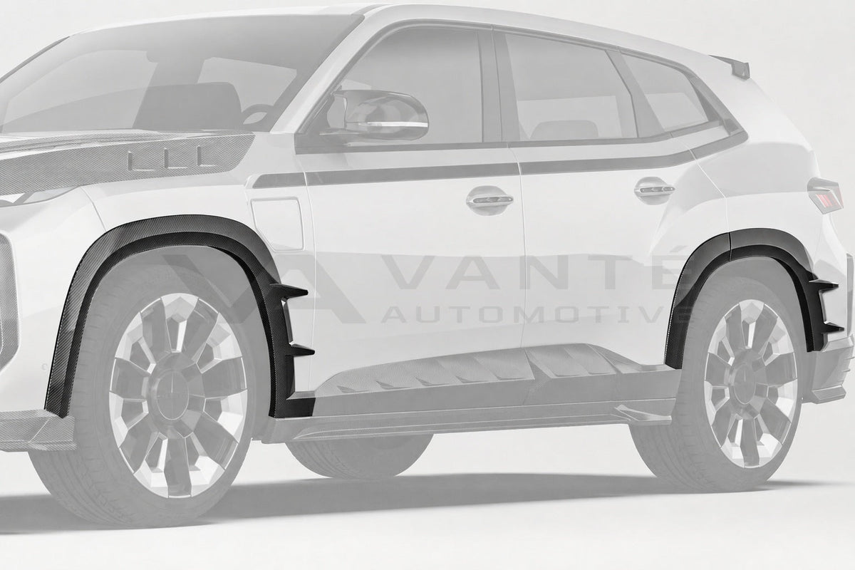 Included in the kit: Wheel Arches