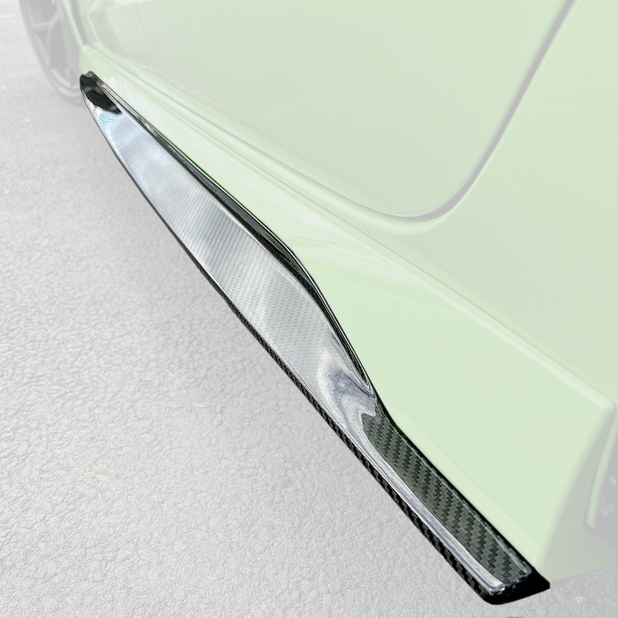 Audi RS3 8Y Carbon Fibre Side Skirts V2 Replacement image 3