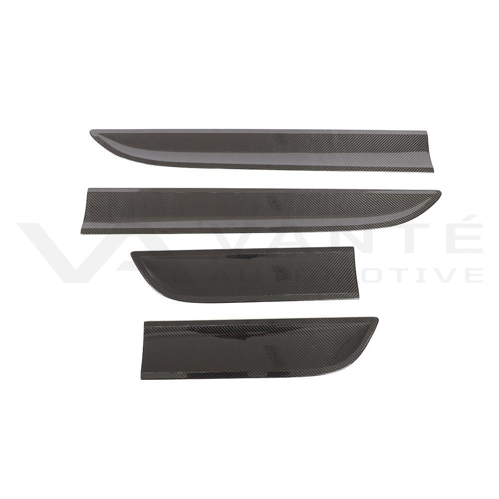 Porsche Macan 95B Carbon Fibre Side Door Trims