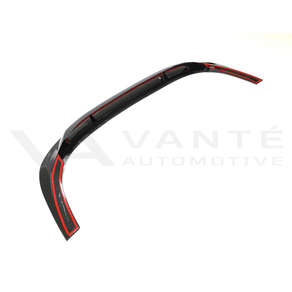 Audi RS3 8Y Divisor Delantero de Fibra de Carbono V1