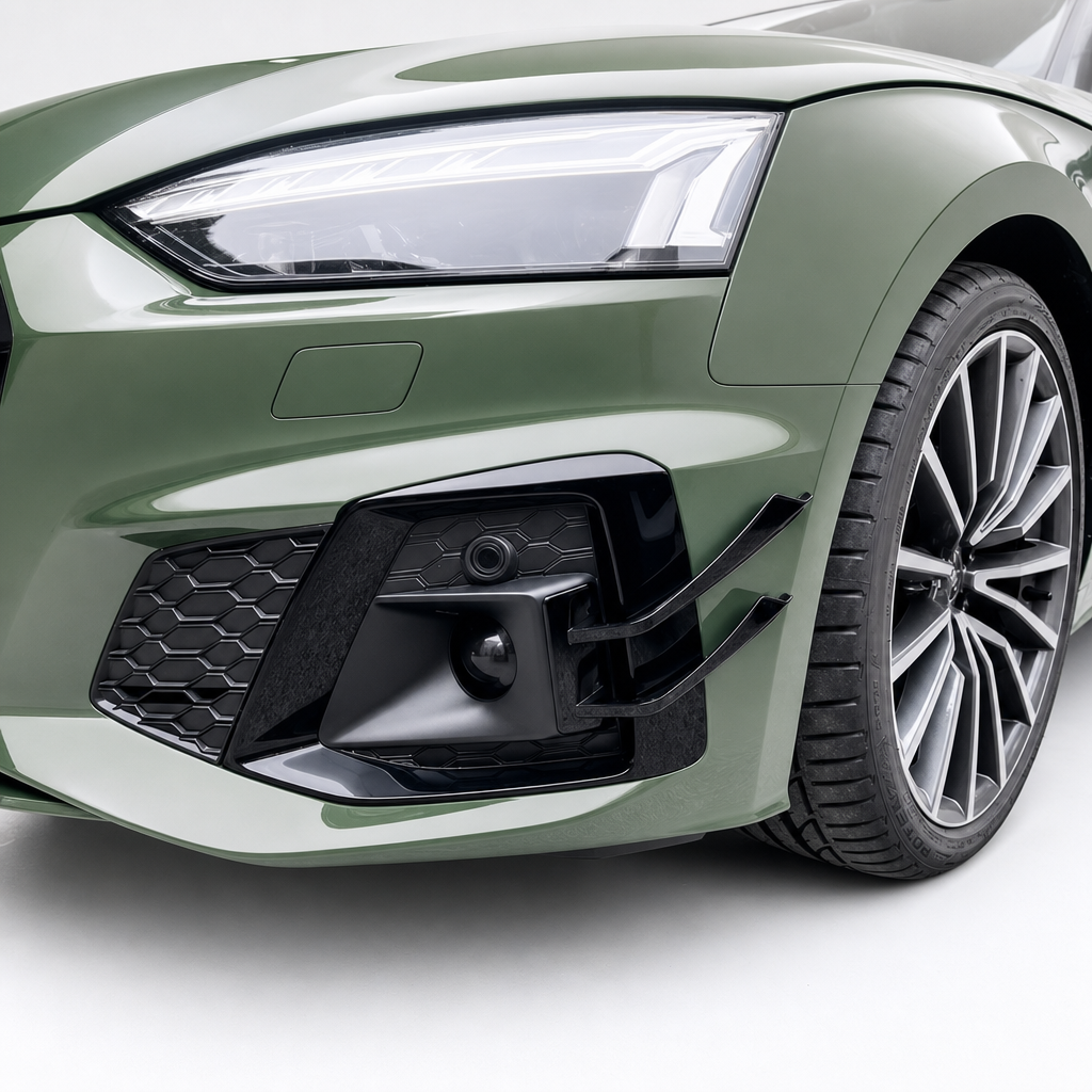 Audi A5/S5 B9.5 Canards/Winglets de parachoques delantero