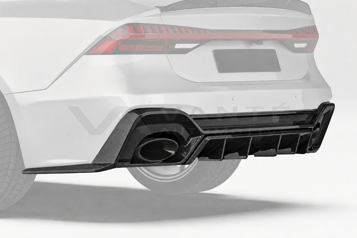 Audi RS6/RS7 C8 Carbon Fibre Rear Diffuser V3 – image 4