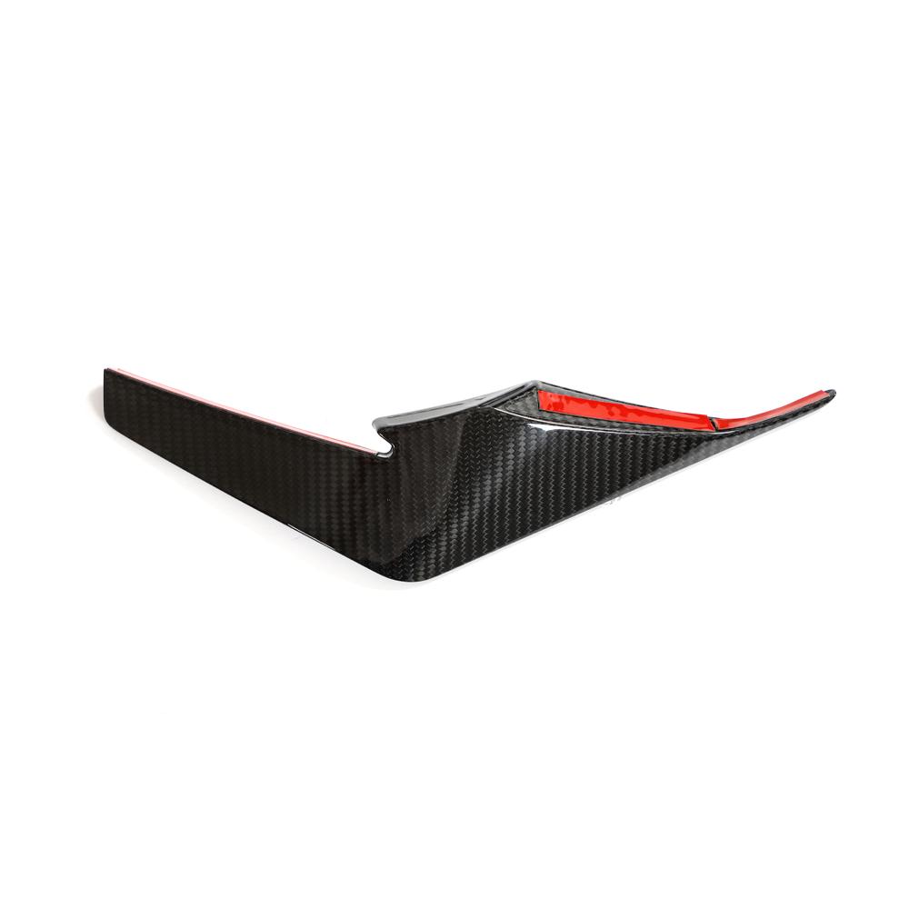 Audi R8 4S FL Carbon Fiber Front Bumper Canards V2 image 8