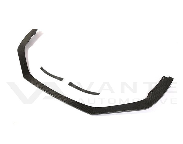 Porsche 718 Boxster/Cayman Carbon Fibre Three-Stage Front Lip