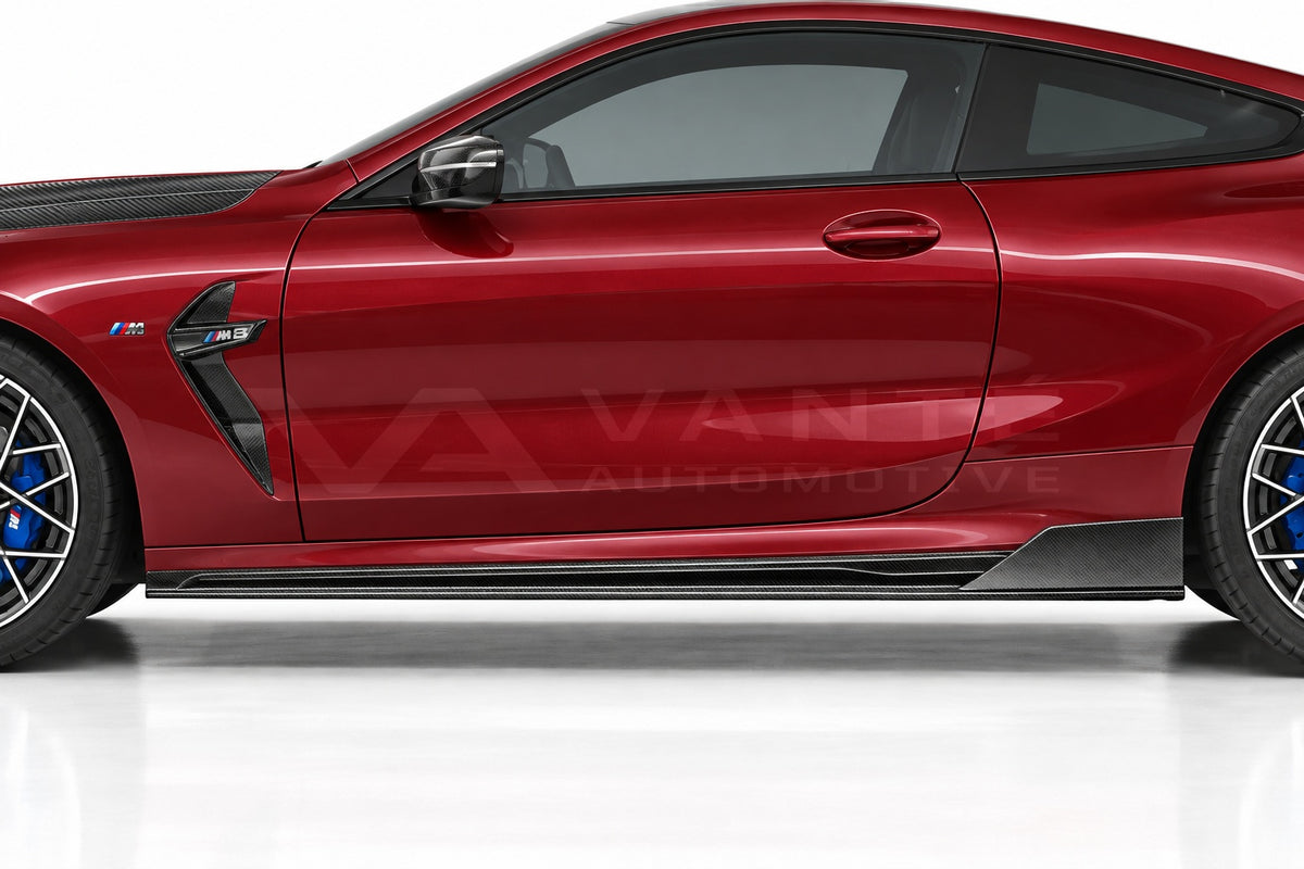 BMW M8 F91/F92/F93 Carbon Fibre Side Skirts – image 3
