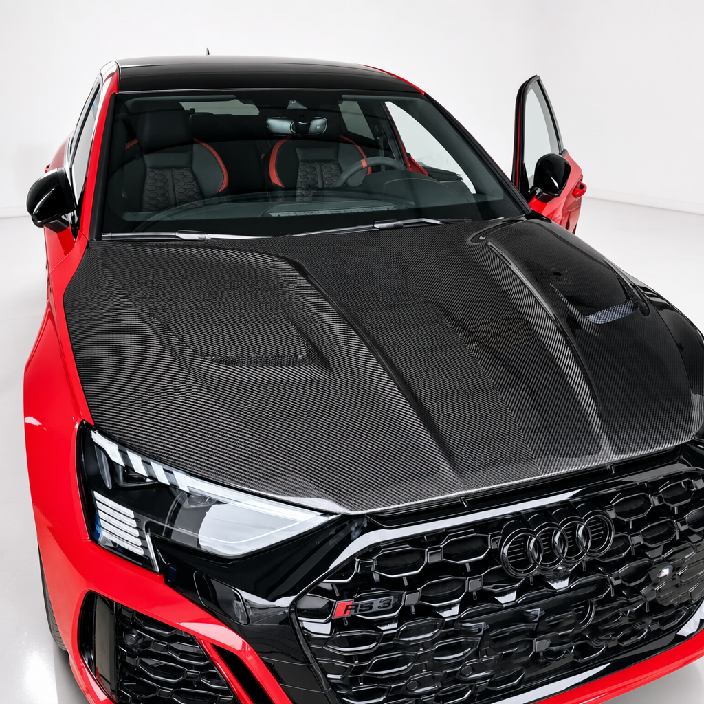 Audi S3/RS3 8Y Carbon Fiber Bonnet Hood