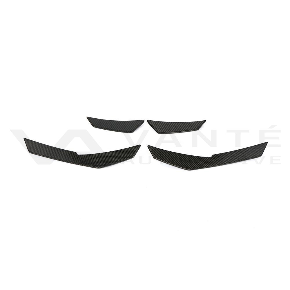 Audi R8 4S Canards Delanteros de Fibra de Carbono