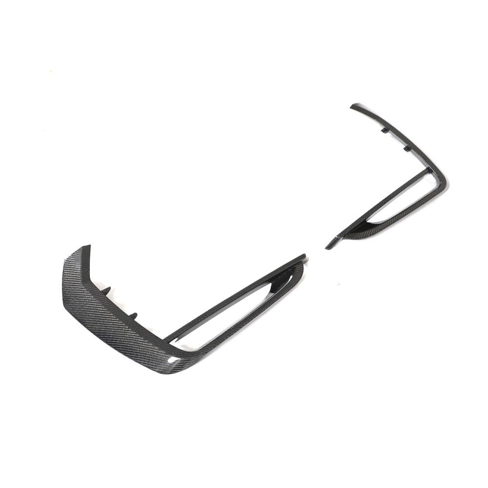 Audi RSQ8 4M Carbon Fiber Front Canards/Bumper Trim/Foglamp Covers